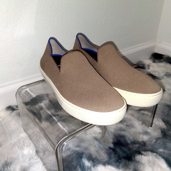 Rothy's Shoes - Rothy's The Original Slip-On Women's Sneakers in Latte